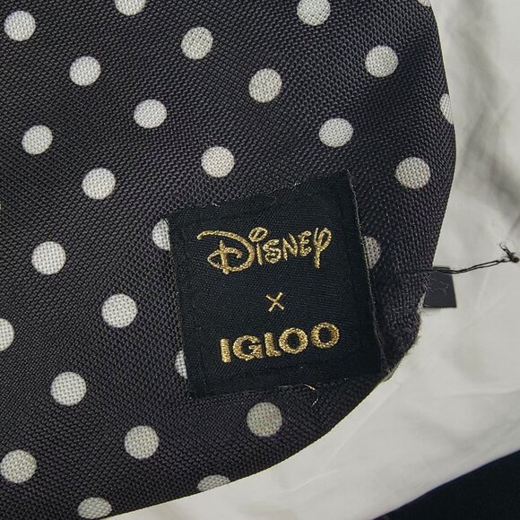 Disney X Igloo Polka Dot Cooler Backpack Glitter Bow I Love Lego Land Key Chain - Picture 3 of 8